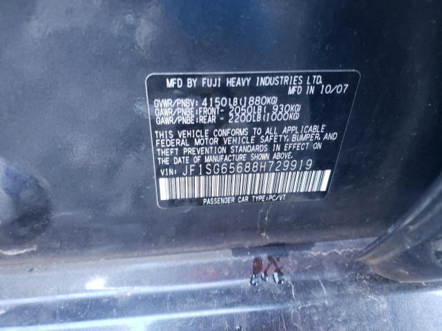 Photo 12 VIN: JF1SG65688H729919 - SUBARU FORESTER 2 