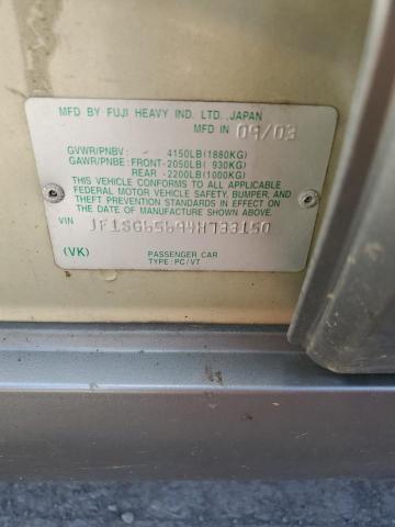 Photo 12 VIN: JF1SG65694H733150 - SUBARU FORESTER 2 