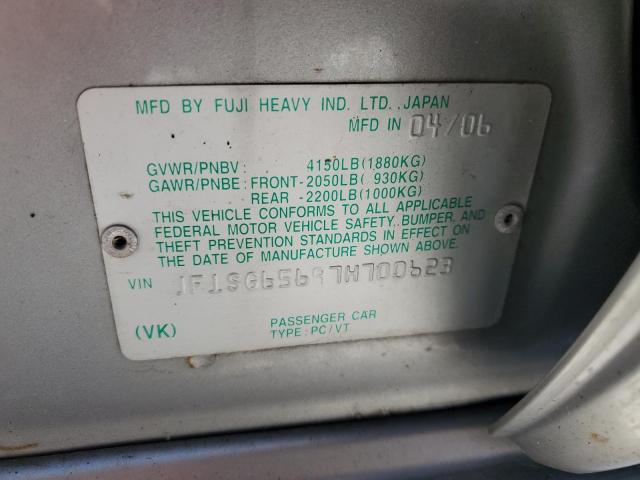 Photo 12 VIN: JF1SG65697H700623 - SUBARU FORESTER 2 