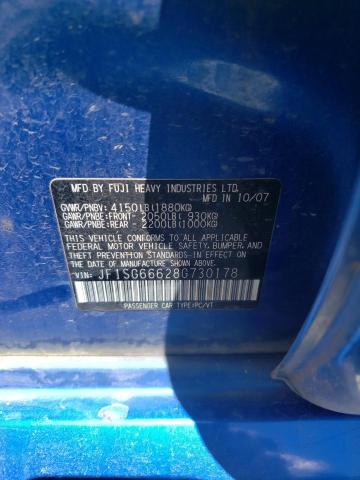 Photo 12 VIN: JF1SG66628G730178 - SUBARU FORESTER S 