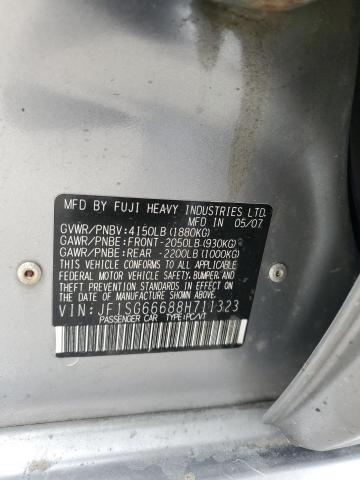 Photo 12 VIN: JF1SG66688H711323 - SUBARU FORESTER S 