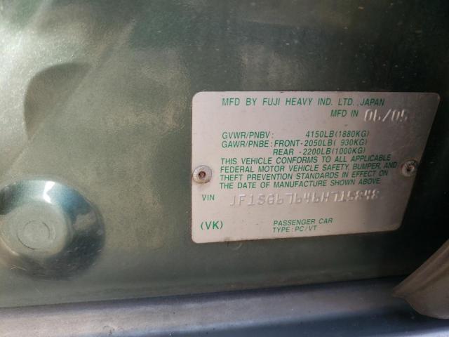 Photo 12 VIN: JF1SG67646H715848 - SUBARU FORESTER 2 