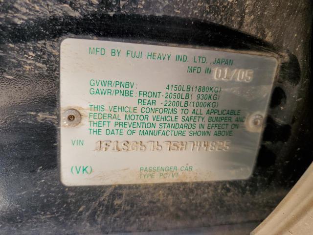 Photo 11 VIN: JF1SG67675H744825 - SUBARU FORESTER 2 