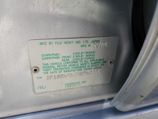 Photo 12 VIN: JF1SG69634H760094 - SUBARU FORESTER 