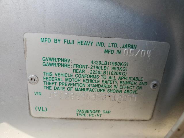 Photo 11 VIN: JF1SG69635G712277 - SUBARU FORESTER 