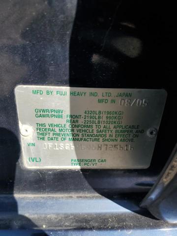 Photo 12 VIN: JF1SG69646H725616 - SUBARU FORESTER 