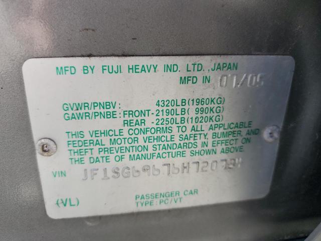 Photo 11 VIN: JF1SG69676H720734 - SUBARU FORESTER 