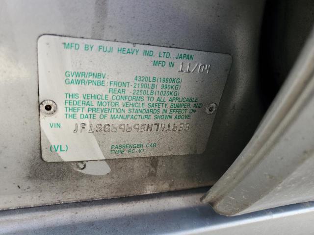 Photo 12 VIN: JF1SG69695H741633 - SUBARU FORESTER 2 