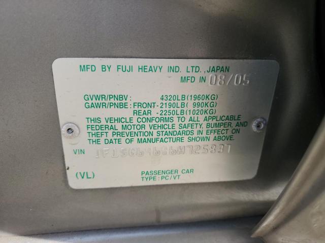 Photo 12 VIN: JF1SG69696H725837 - SUBARU FORESTER 