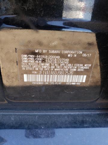 Photo 11 VIN: JF1VA1A60J9812526 - SUBARU WRX 