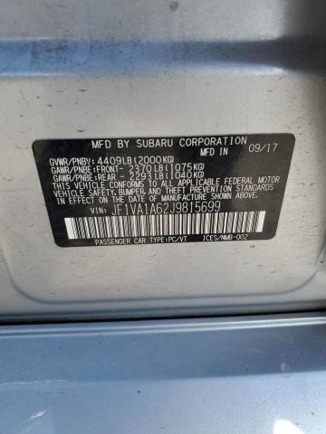 Photo 11 VIN: JF1VA1A62J9815699 - SUBARU WRX 