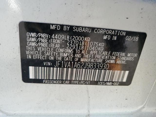 Photo 11 VIN: JF1VA1A62J9833930 - SUBARU WRX 