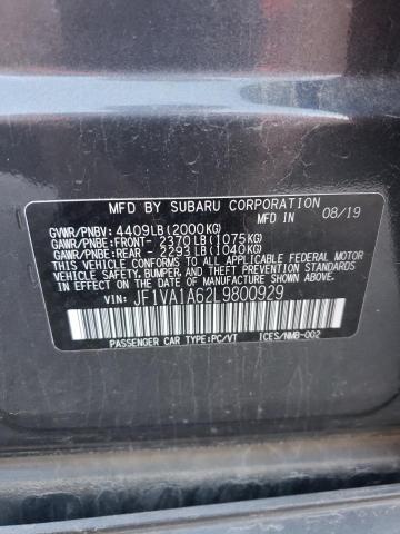 Photo 12 VIN: JF1VA1A62L9800929 - SUBARU WRX 