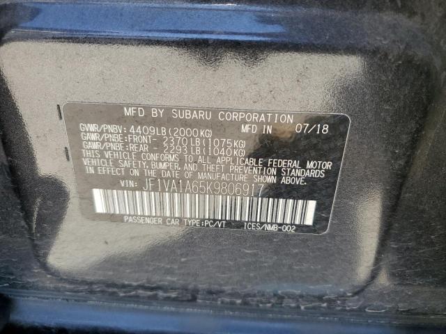 Photo 11 VIN: JF1VA1A65K9806917 - SUBARU WRX 