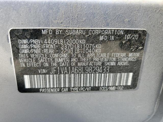 Photo 11 VIN: JF1VA1A68L9829433 - SUBARU WRX 