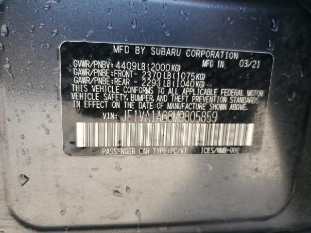 Photo 11 VIN: JF1VA1A68M9805859 - SUBARU WRX 