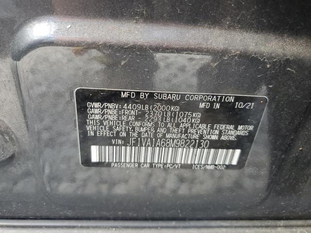 Photo 11 VIN: JF1VA1A68M9822130 - SUBARU WRX 