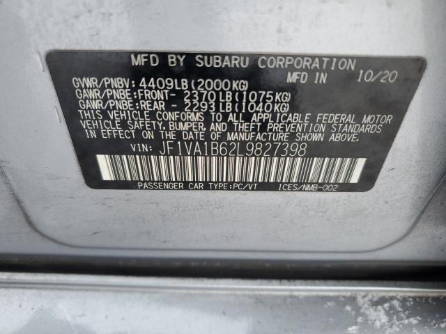 Photo 11 VIN: JF1VA1B62L9827398 - SUBARU WRX 