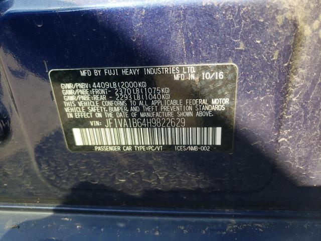 Photo 11 VIN: JF1VA1B64H9822629 - SUBARU WRX 