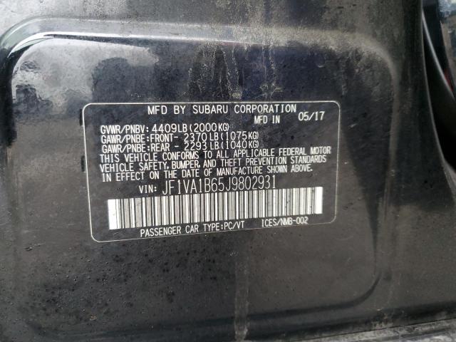 Photo 11 VIN: JF1VA1B65J9802931 - SUBARU WRX 