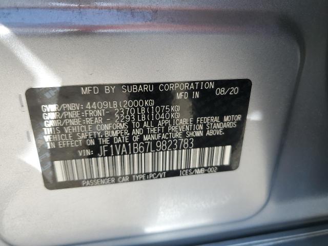 Photo 11 VIN: JF1VA1B67L9823783 - SUBARU WRX PREMIU 