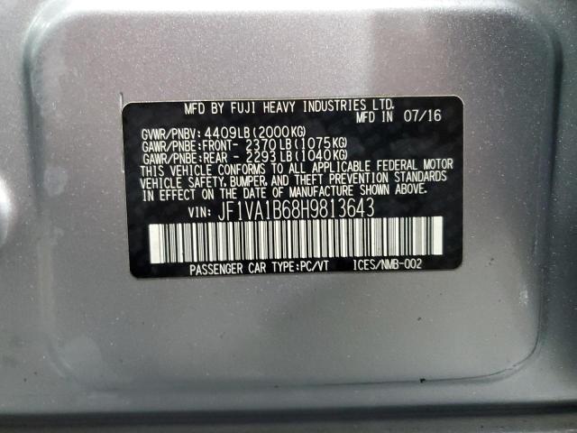 Photo 11 VIN: JF1VA1B68H9813643 - SUBARU WRX 