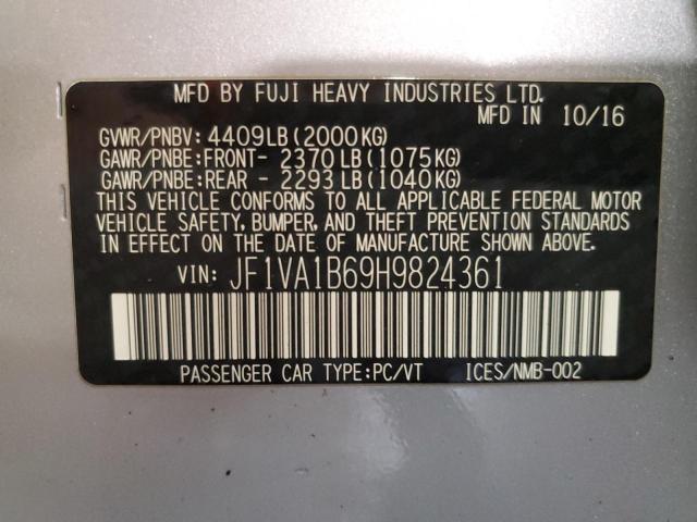 Photo 11 VIN: JF1VA1B69H9824361 - SUBARU WRX 