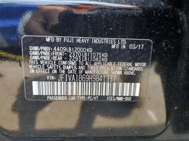 Photo 11 VIN: JF1VA1B69H9841337 - SUBARU WRX 