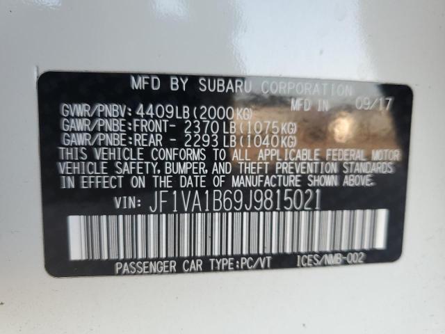 Photo 12 VIN: JF1VA1B69J9815021 - SUBARU WRX 