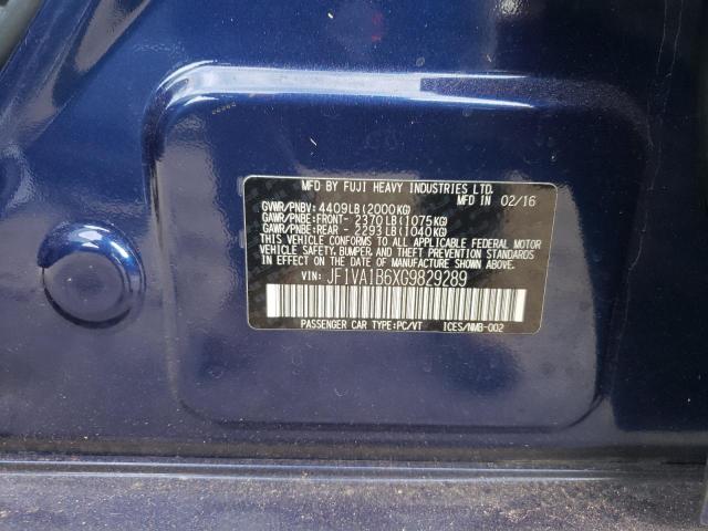 Photo 12 VIN: JF1VA1B6XG9829289 - SUBARU WRX 