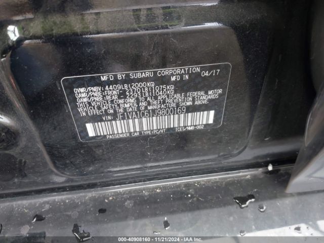 Photo 8 VIN: JF1VA1C61J9800169 - SUBARU WRX 