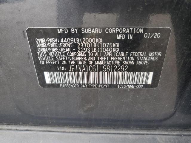 Photo 11 VIN: JF1VA1C61L9812292 - SUBARU WRX PREMIU 