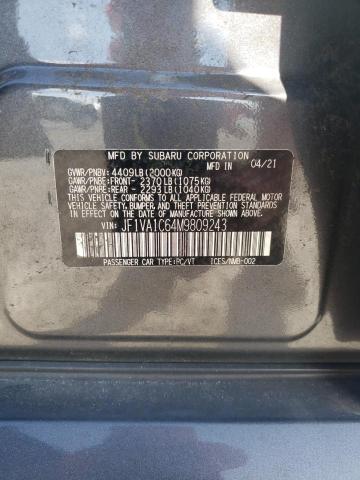 Photo 12 VIN: JF1VA1C64M9809243 - SUBARU WRX PREMIU 