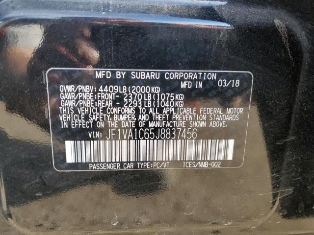 Photo 11 VIN: JF1VA1C65J8837456 - SUBARU WRX 