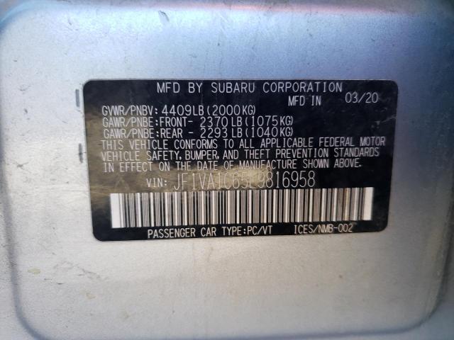 Photo 11 VIN: JF1VA1C65L9816958 - SUBARU WRX PREMIU 