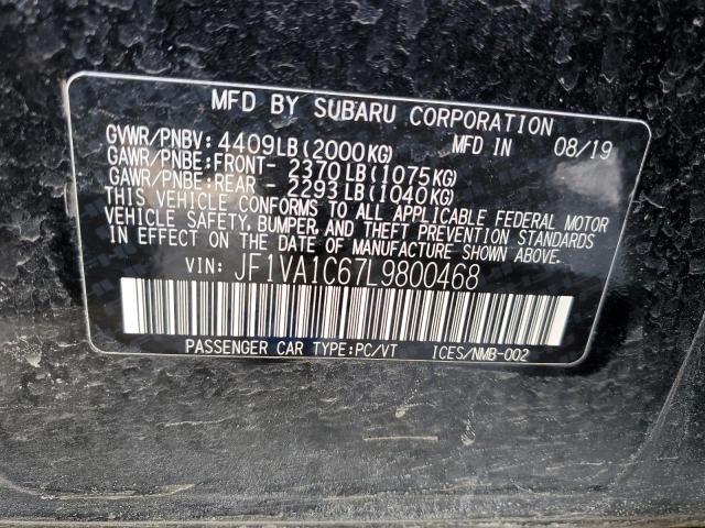 Photo 11 VIN: JF1VA1C67L9800468 - SUBARU WRX PREMIU 