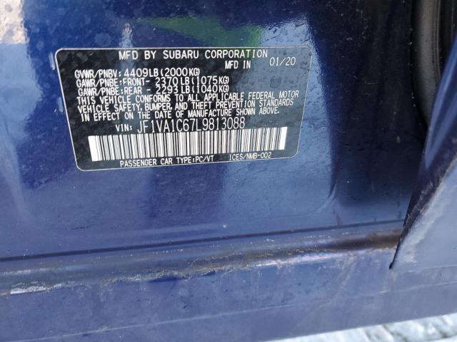 Photo 11 VIN: JF1VA1C67L9813088 - SUBARU WRX PREMIU 