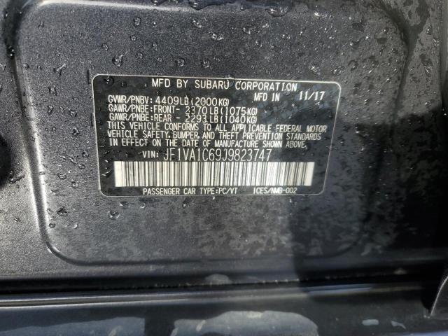 Photo 12 VIN: JF1VA1C69J9823747 - SUBARU WRX PREMIU 