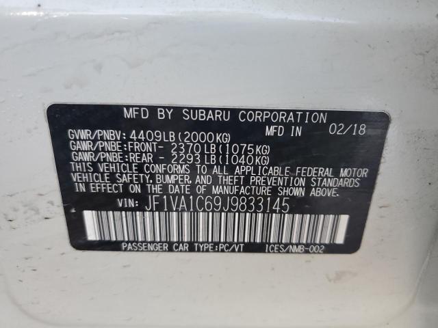 Photo 12 VIN: JF1VA1C69J9833145 - SUBARU WRX PREMIU 