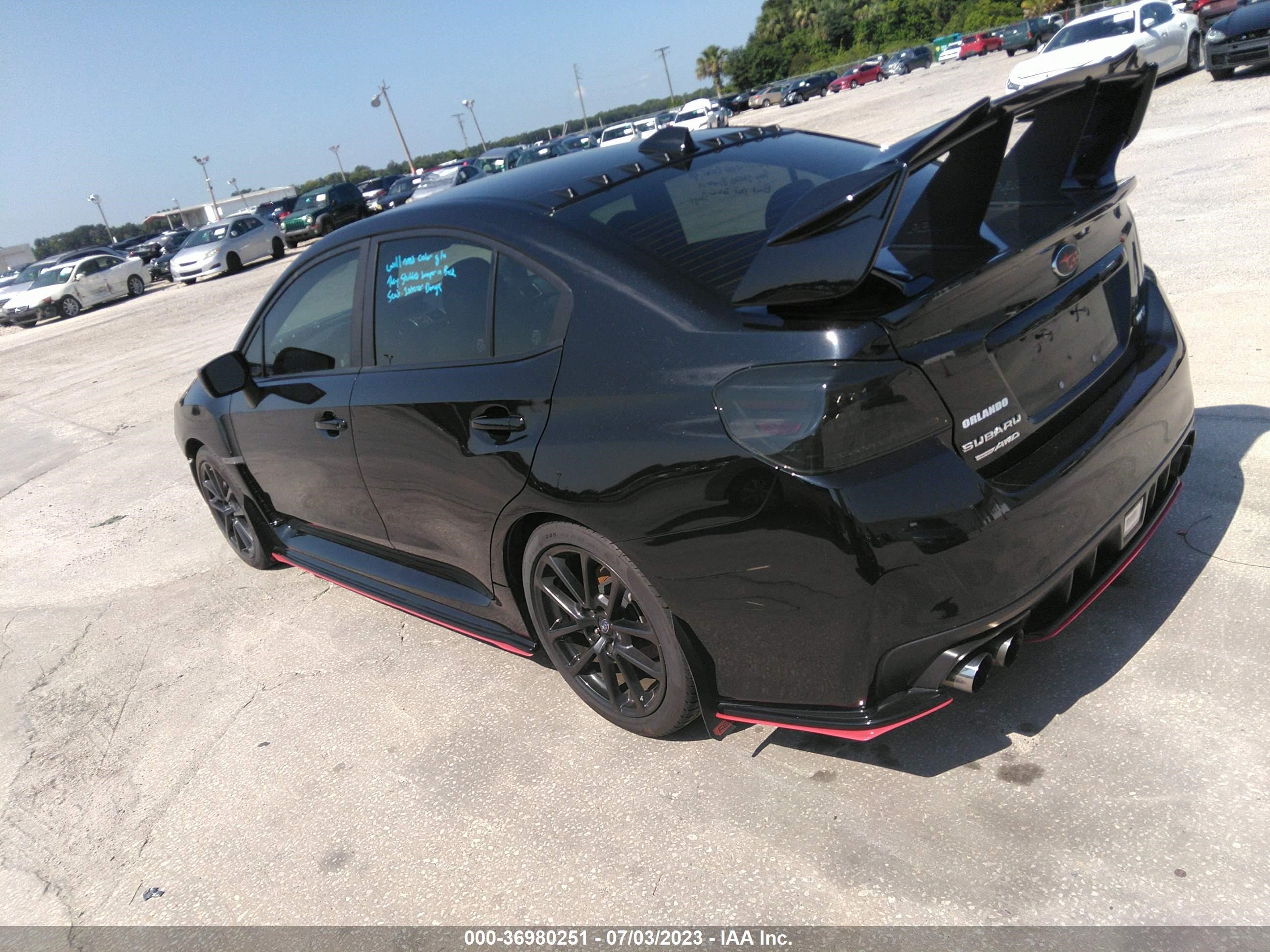 Photo 2 VIN: JF1VA1C6XL9803168 - SUBARU WRX 