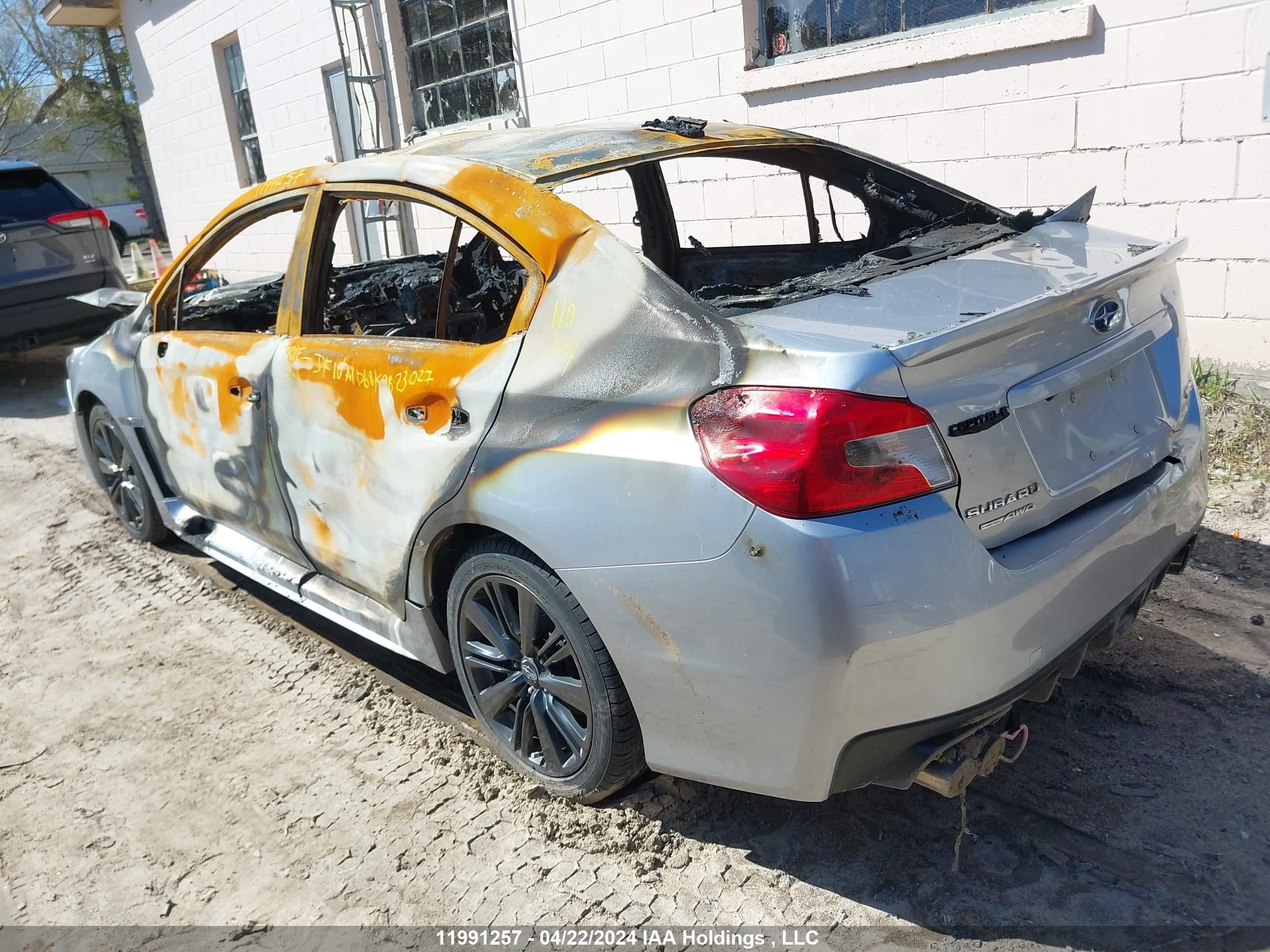 Photo 2 VIN: JF1VA1D68K9823027 - SUBARU WRX 