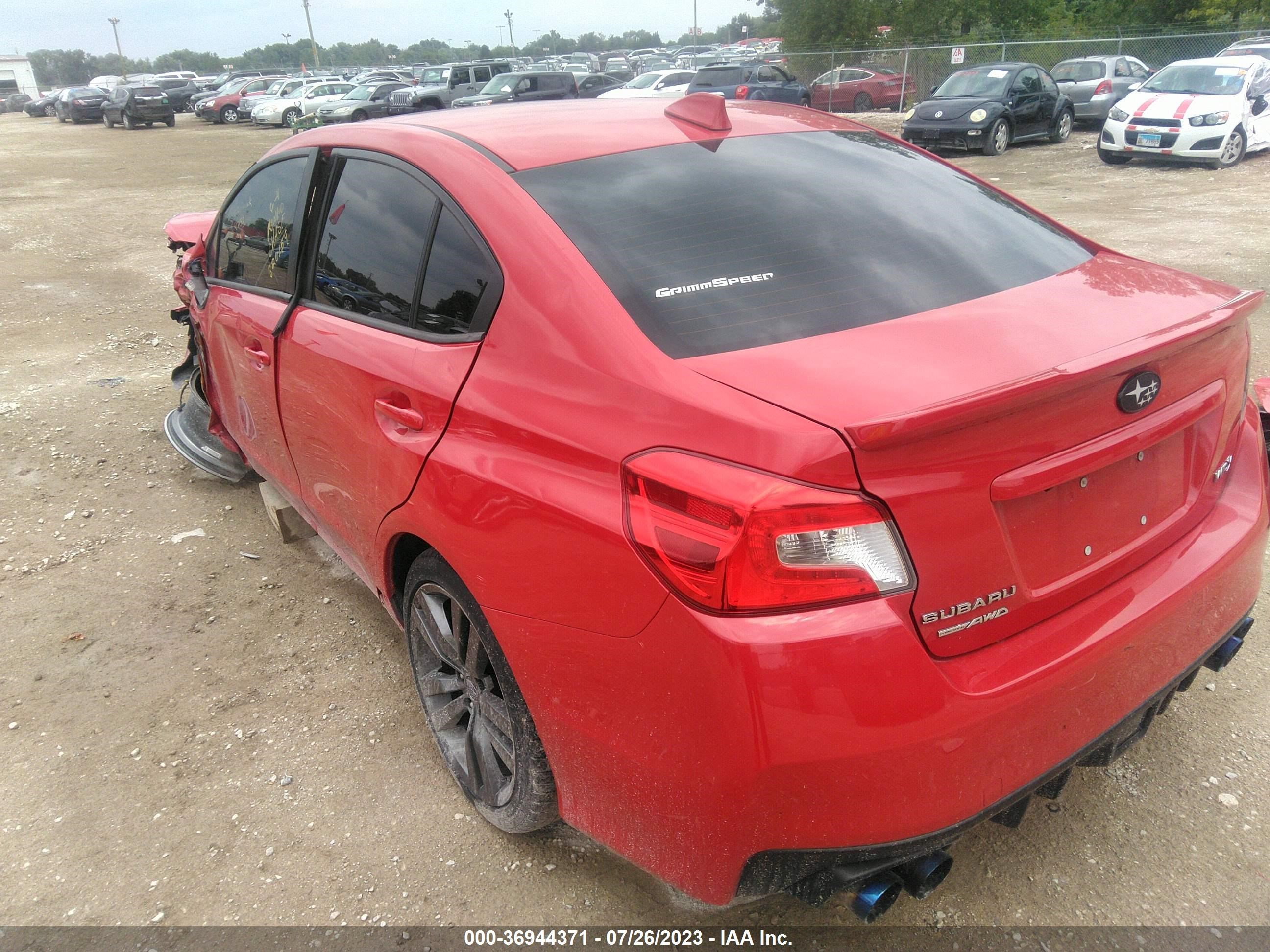 Photo 2 VIN: JF1VA1E60H8826159 - SUBARU WRX 