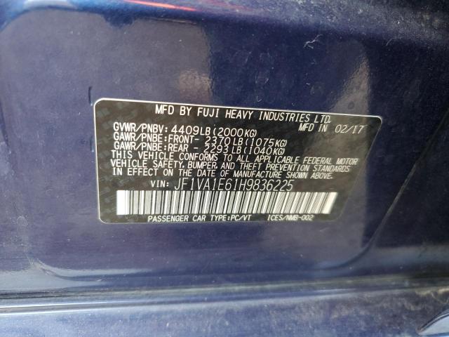 Photo 12 VIN: JF1VA1E61H9836225 - SUBARU WRX PREMIU 