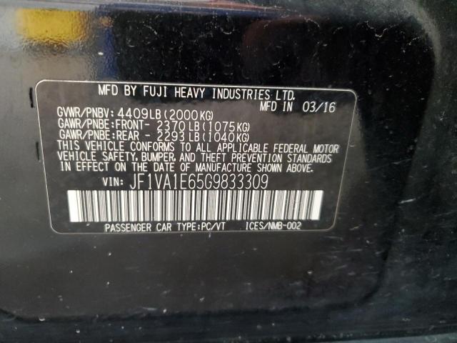 Photo 11 VIN: JF1VA1E65G9833309 - SUBARU WRX 