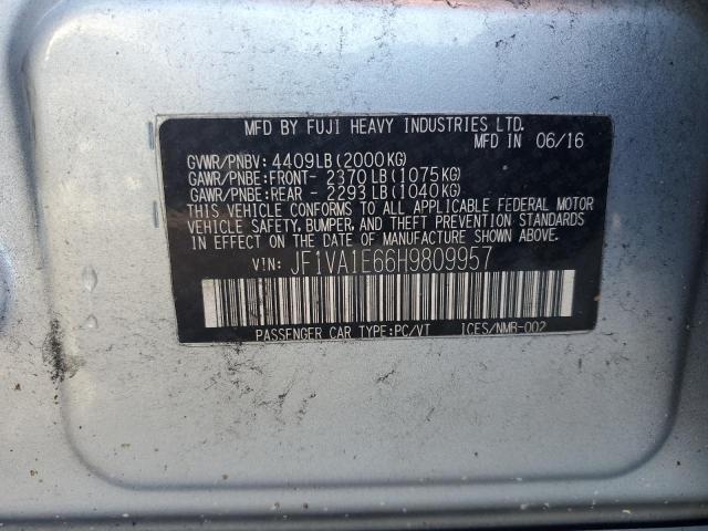 Photo 11 VIN: JF1VA1E66H9809957 - SUBARU WRX PREMIU 