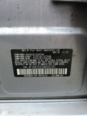 Photo 11 VIN: JF1VA1E67H8826787 - SUBARU WRX 