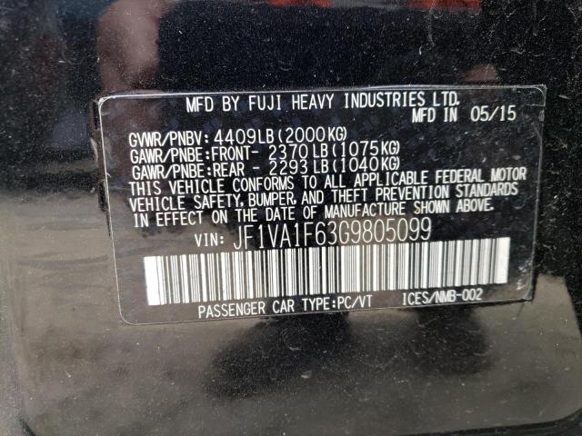 Photo 11 VIN: JF1VA1F63G9805099 - SUBARU WRX PREMIU 