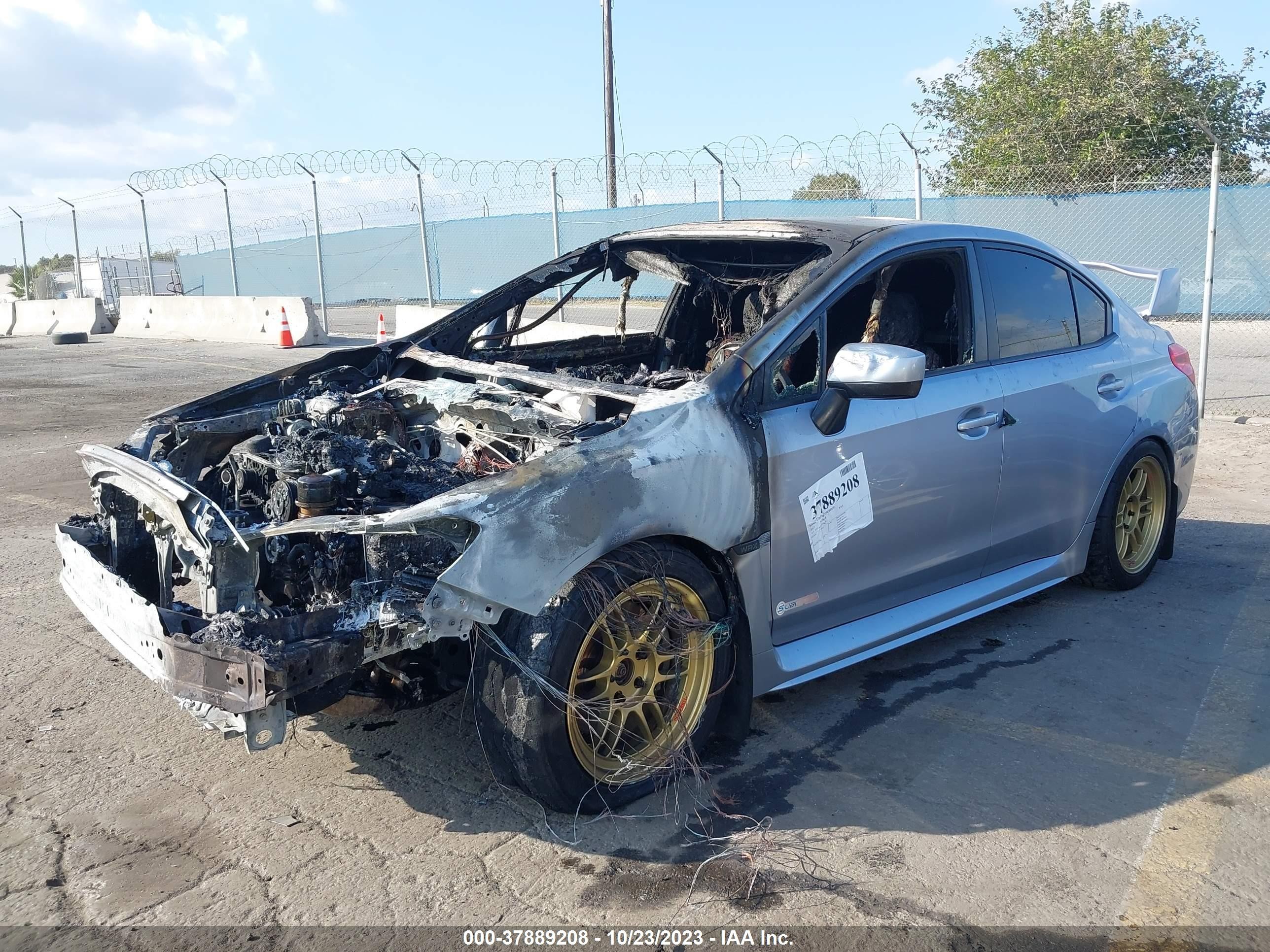 Photo 1 VIN: JF1VA1F65F9809198 - SUBARU WRX 