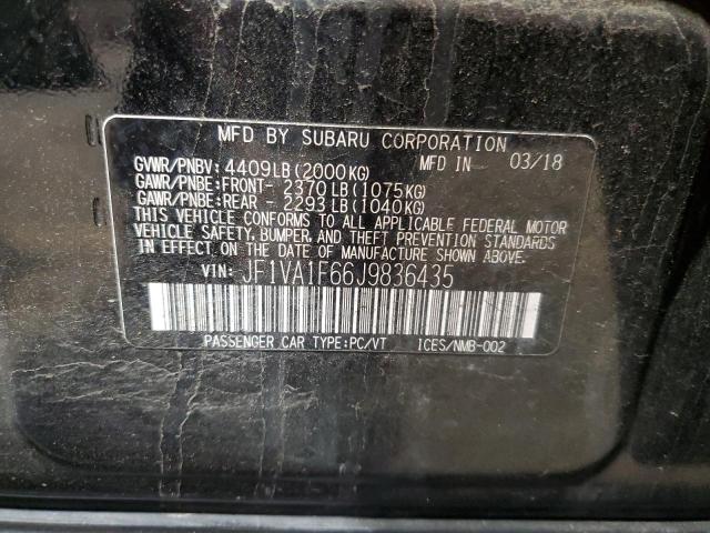 Photo 11 VIN: JF1VA1F66J9836435 - SUBARU WRX 