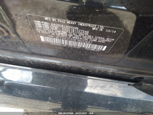 Photo 8 VIN: JF1VA1F69F9820642 - SUBARU WRX 